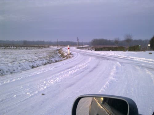 Neige à Espiet