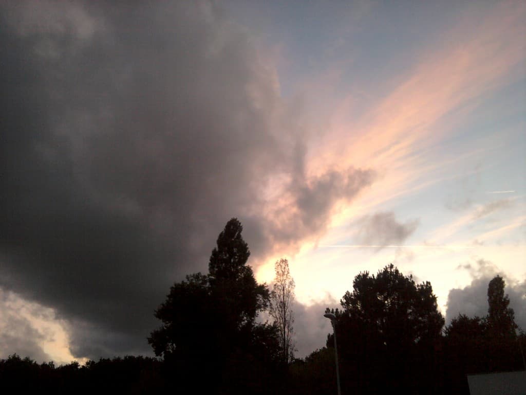 Um ombre dans la nuit