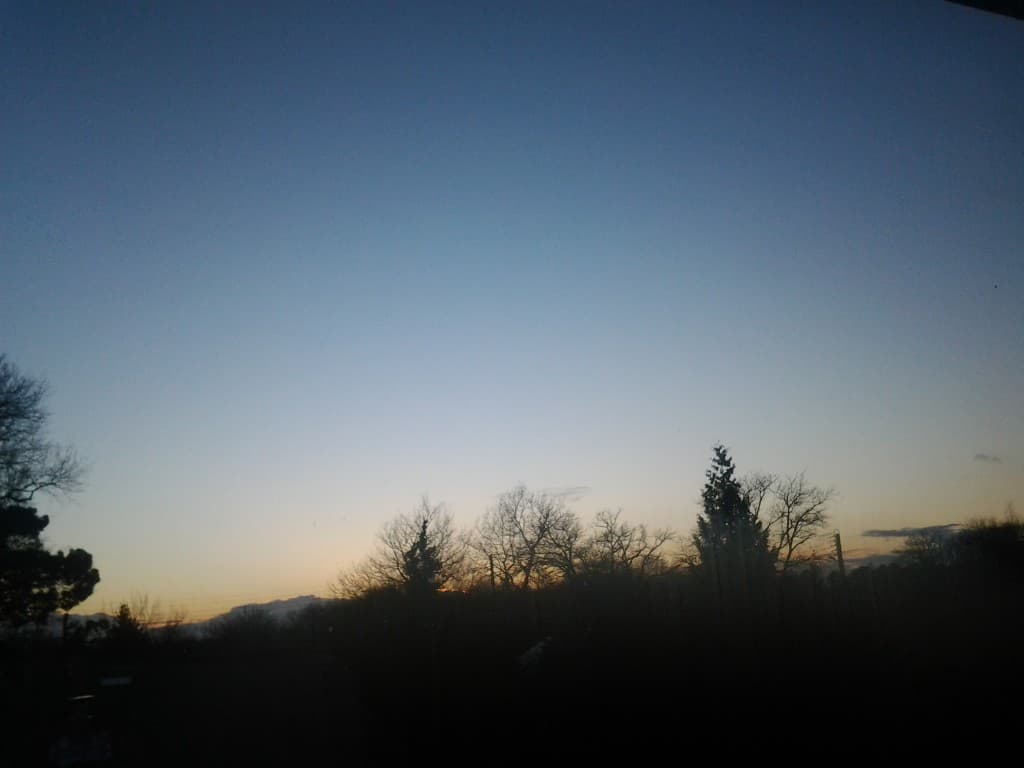 Beau début de soirée