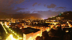 Vue Grenoble depuis l'hotel de ville