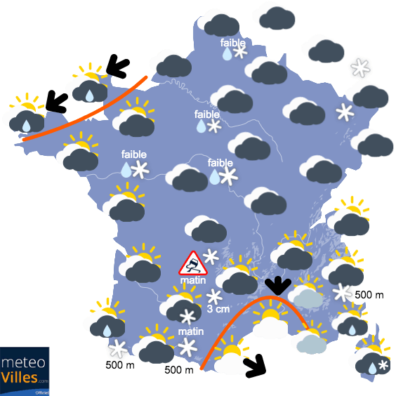 Nouvelles chutes de neige en vue dans le Midi ?