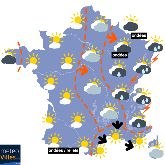 Plutôt stable, sec et modérément chaud juqu'à la mi-juin