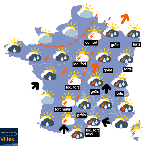 Lente accalmie en 2eme partie de semaine