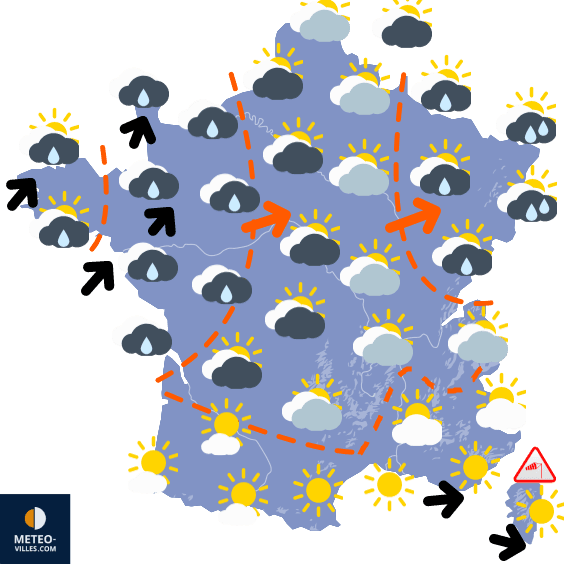 Samedi compliqué avant un temps généralement plus estival