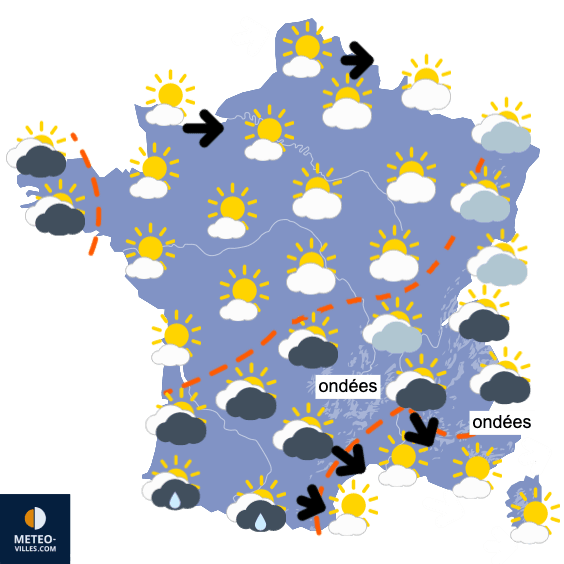 Fortes chaleurs en vue à partir de vendredi