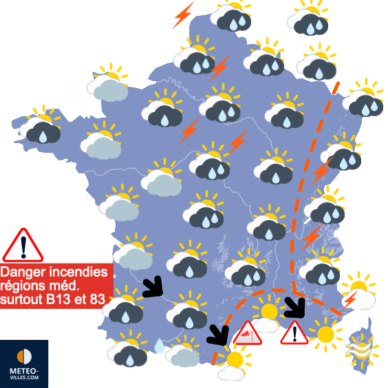 Nouveau coup de vent Antoni samedi, puis plus chaud