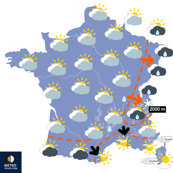 Semaine douce et calme avant le retour du froid