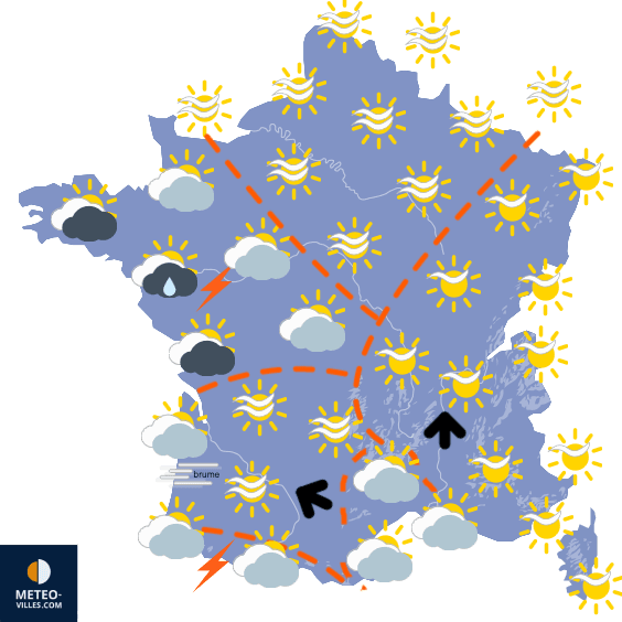 Net rafraîchissement (et dégradation) à partir de samedi