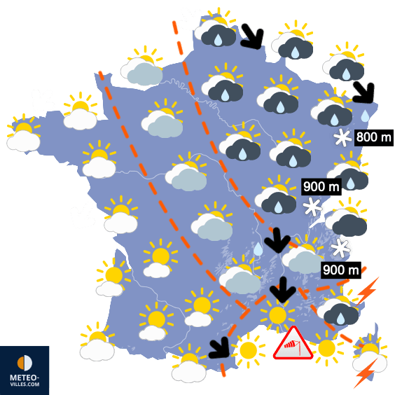 Une fin avril vraiment froide, cette année...