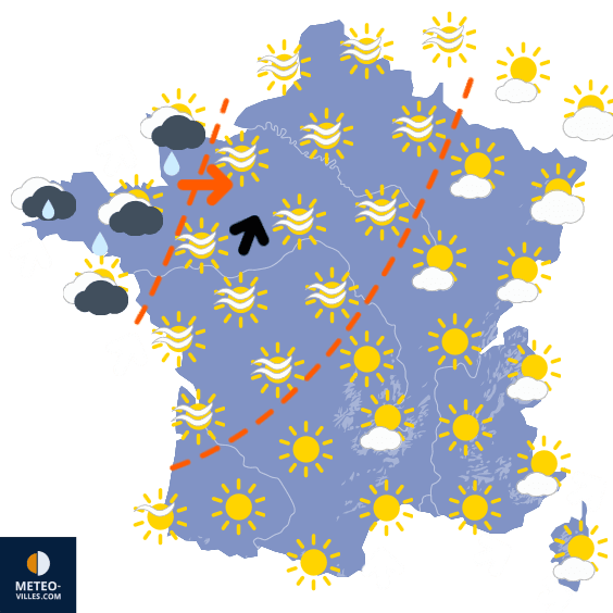 Moins frais mais très changeant