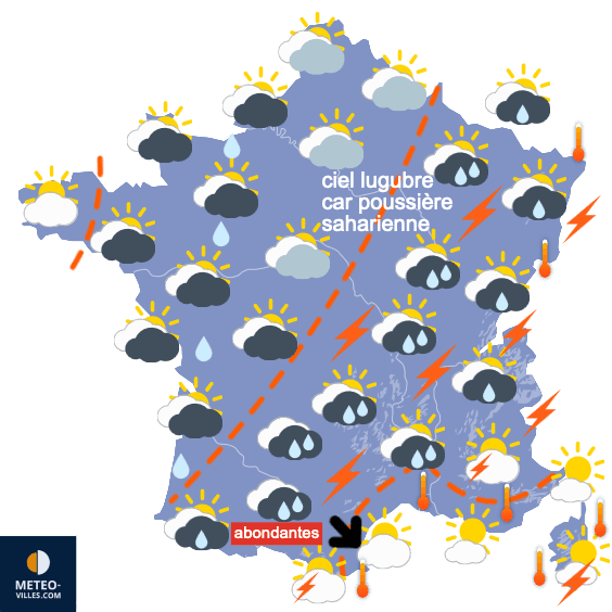 Quel temps pour la 2eme partie du mois d'août ?