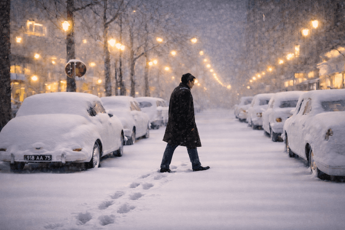 Jusqu'à -17 degrés à Paris sous 20 cm de neige à la fin janvier...