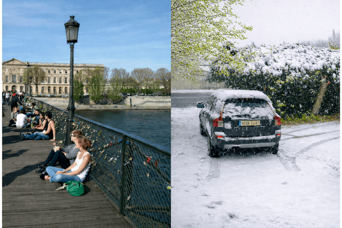 Méfions-nous de la chaleur en avril car l'hiver n'est jamais loin...!