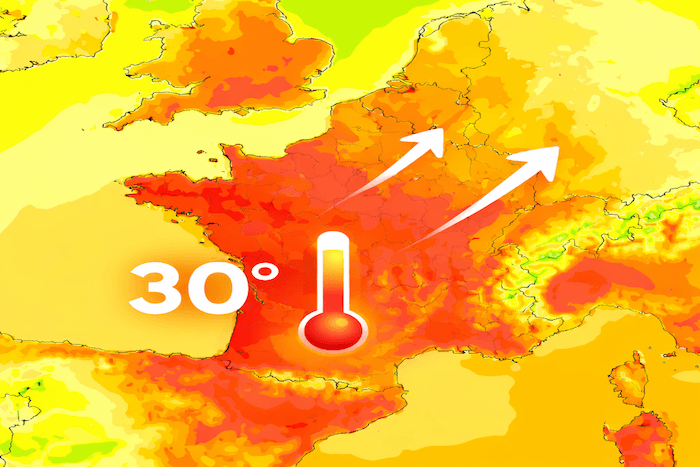 Jusqu'à 30°C dans le Sud-ouest : la chaleur gagne les régions du nord