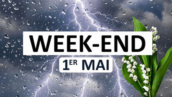 Des orages pour le long week-end du 1er mai ?
