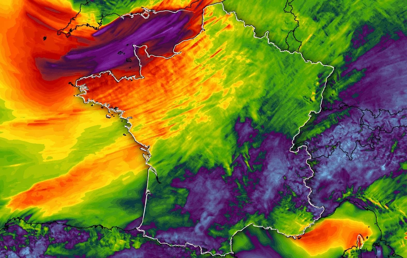 Le coup de vent est en cours : jusqu’à 100 km/h possibles cet après-midi