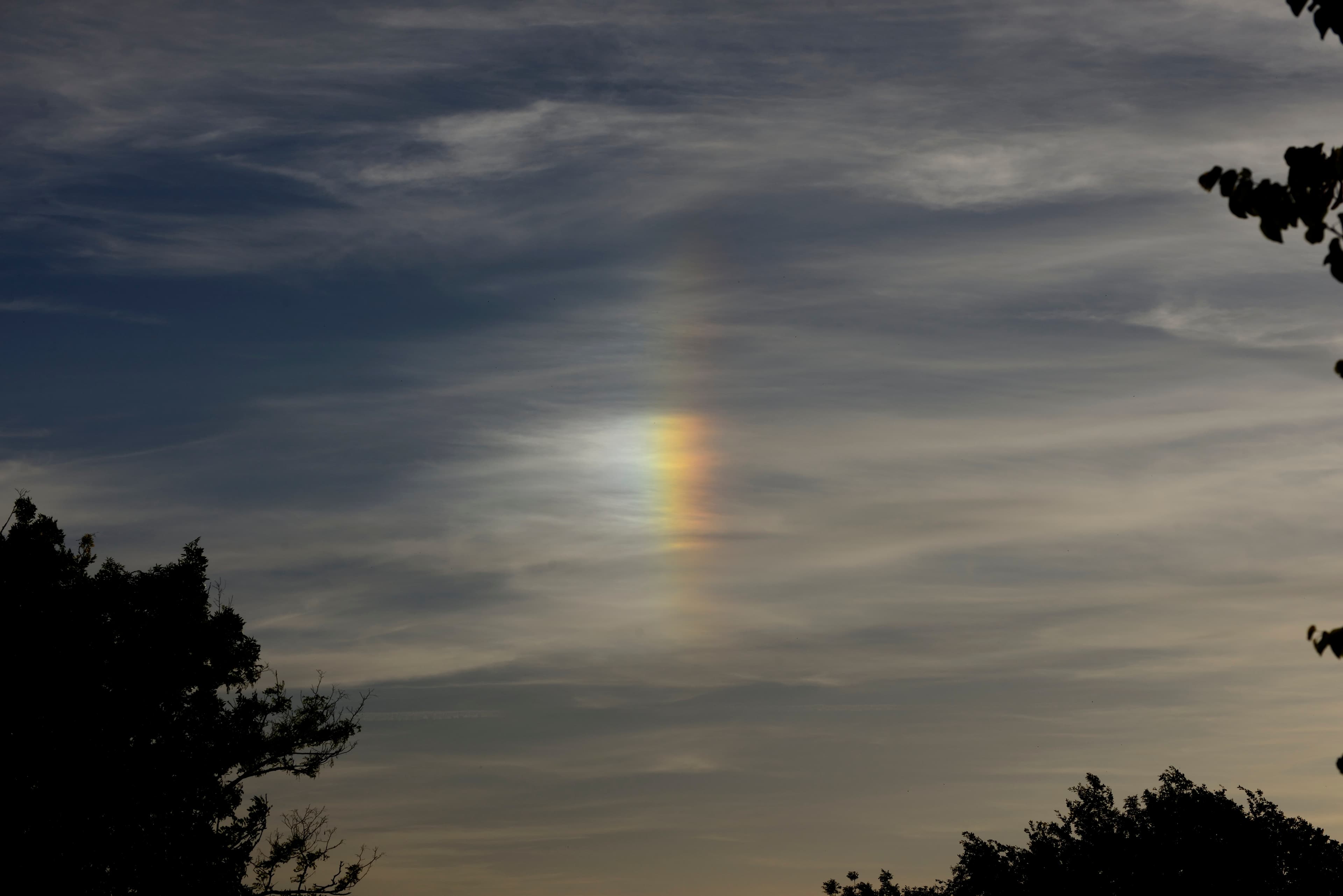 Arc-en-ciel sans pluie