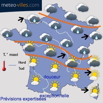 Image d'illustration pour Des températures estivales au coeur de l'hiver !