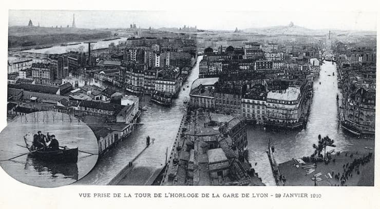 Image d'illustration pour Il y a 110 ans, la crue centennale de la Seine inondait Paris