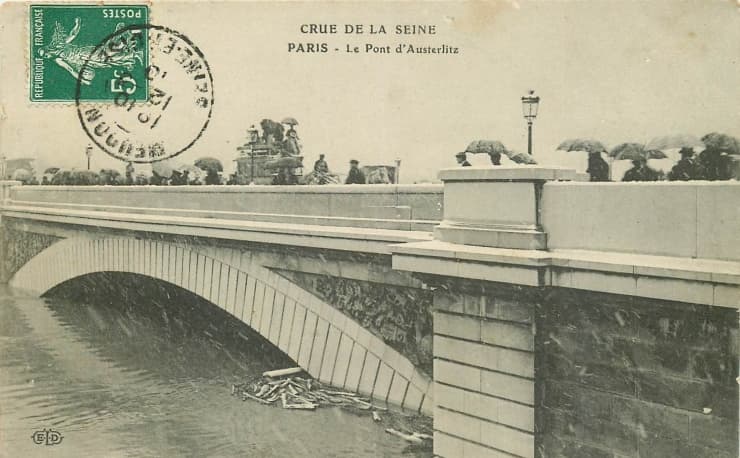 Image d'illustration pour Il y a 110 ans, la crue centennale de la Seine inondait Paris