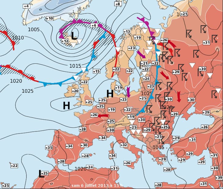 Image d'illustration pour Soleil et chaleur pour le 1er jour des vacances