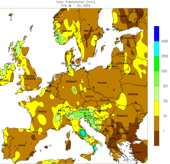 Image d'illustration pour Bilan météo hebdomadaire en France et en Europe