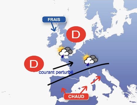 Image d'illustration pour PREVISIONS METEO : mauvais temps cette semaine
