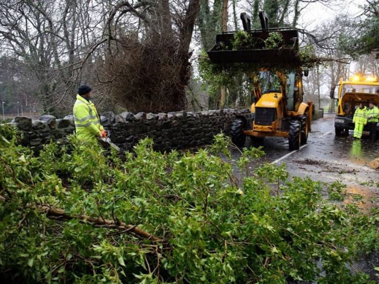 Image d'illustration pour Bilan de la tempête Erich (France, Iles Britanniques, Belgique)