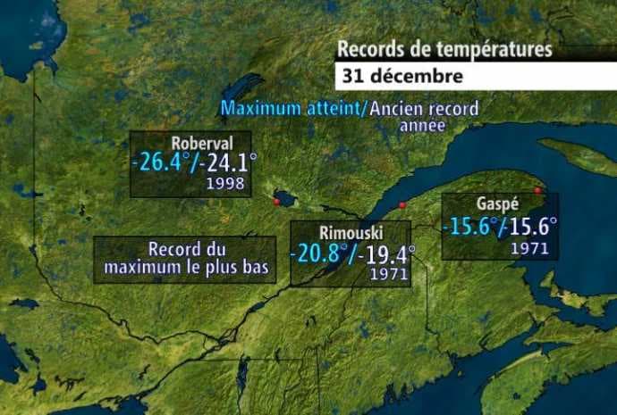 Image d'illustration pour Froid extrême et fortes variations de température au Québec