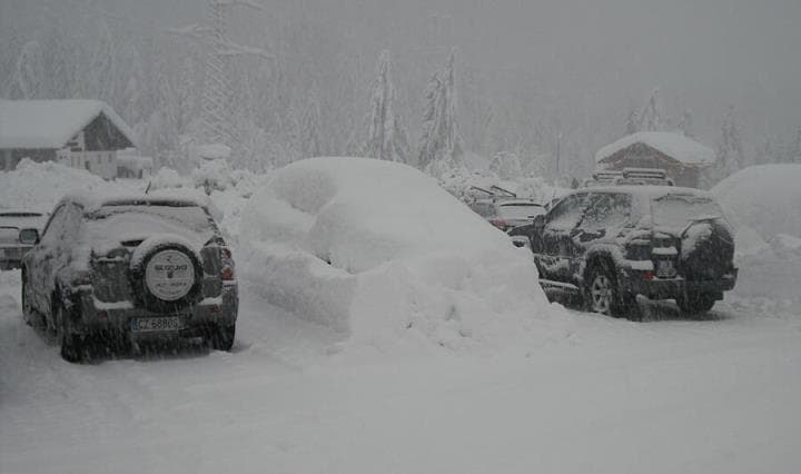 Image d'illustration pour Fortes chutes de neige sur les Alpes Italiennes