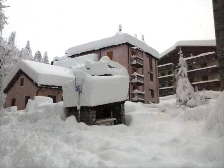 Image d'illustration pour Fortes chutes de neige sur les Alpes Italiennes