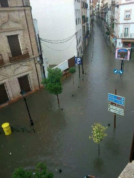 Image d'illustration pour Orages violents en Espagne