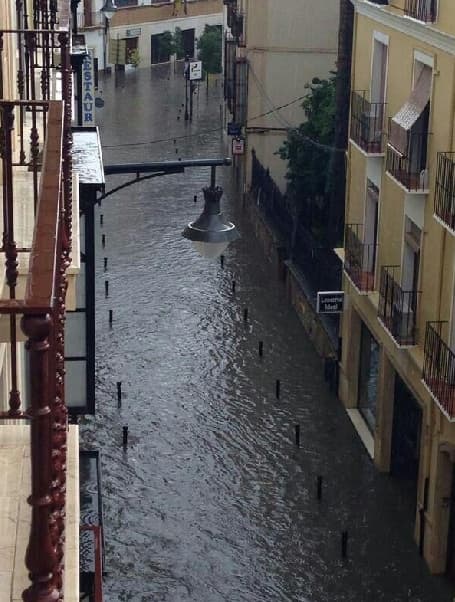 Image d'illustration pour Orages violents en Espagne