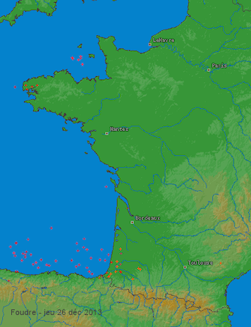 Image d'illustration pour Orages de grêle et grande douceur sur le Sud-Ouest
