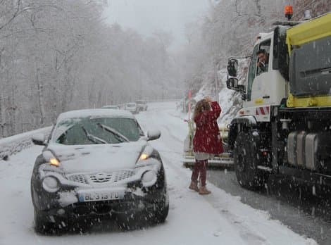 Image d'illustration pour Forte pluie et neige en Corse