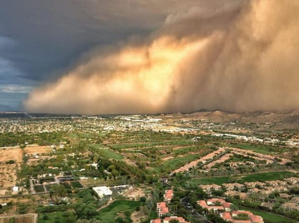 Image d'illustration pour Tempête de sable en Arizona (Etats Unis)
