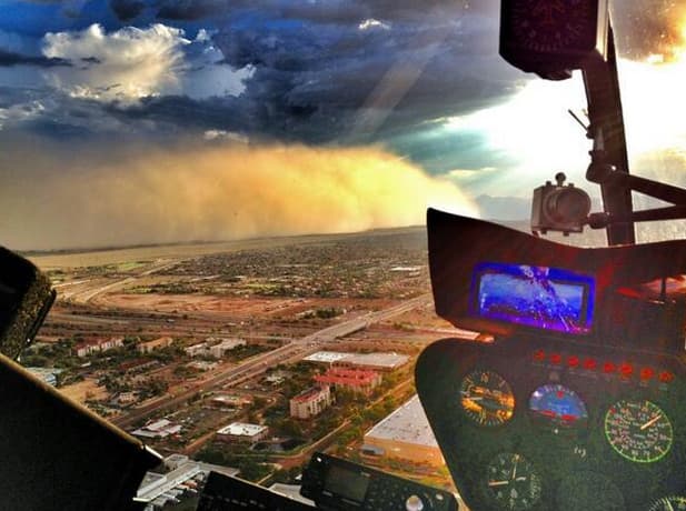Image d'illustration pour Tempête de sable en Arizona (Etats Unis)