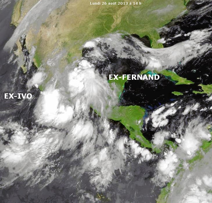Image d'illustration pour Tempête tropicale Fernand (Atlantique - Mexique)
