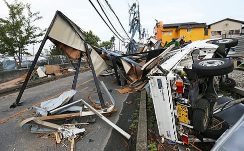 Image d'illustration pour Tornade près de Tokyo (Japon)