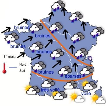 Printanier sur la moitié Sud de la France !