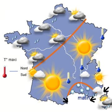 Changement de temps à partir de vendredi