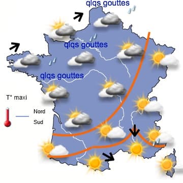 Une vraie semaine d'avril : en dents de scie !