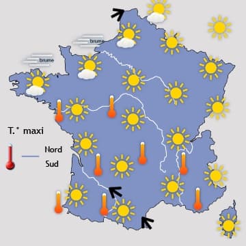 Pas de franche dégradation avant la fin de la semaine 