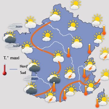 Vers une fin juin plus arrosée et plus fraîche 