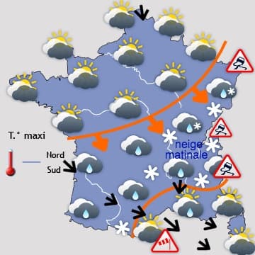 L'anticyclone s'installe jusqu'à la veille de Noël 