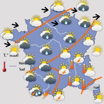 Vers une période de très mauvais temps à partir de dimanche ?