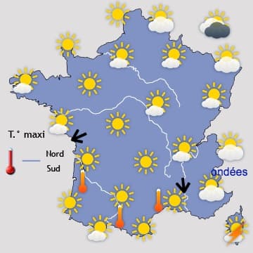 Semaine chaude et ensoleillée