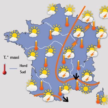 La canicule s'étend et s'intensifie !! 