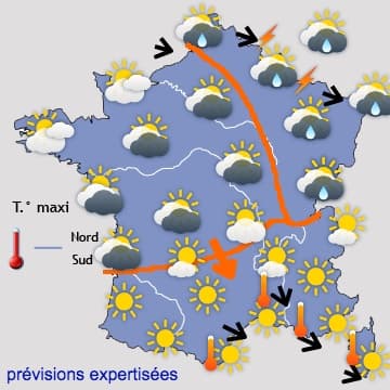 Pas de pluies significatives pendant plusieurs semaines 