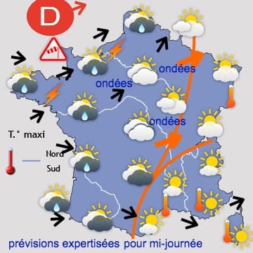Une seconde partie de semaine calme et agréable 